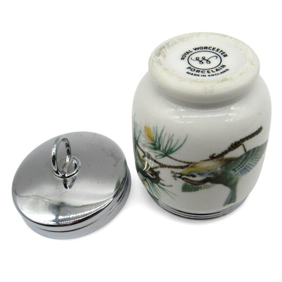 ROYAL WORCESTER Porcelain Egg Coddler England Vintage - Picture 5 of 10